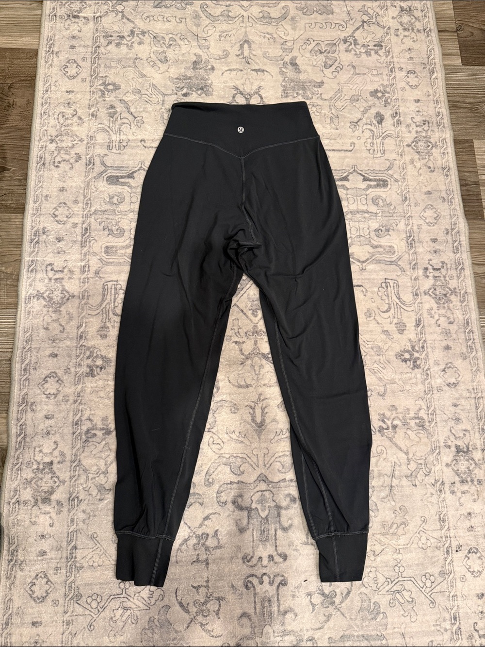 lululemon athletica Charcoal dark grey High-Waist Seam Detail Leggings